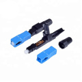 Manufacturing FTTH fiber optic fast connector SC UPC or SC APC